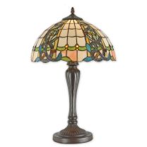 A TIFFANY STYLE TABLE LAMP