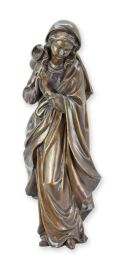 A BRONZE SCULPTURE OF MARIA