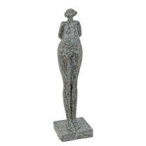 A MODERNIST BRONZE OF A WOMAN