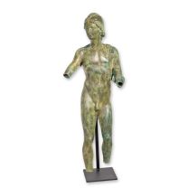 A BRONZE SCULPTURE CALLED "THE YOUTH OF AGDE"