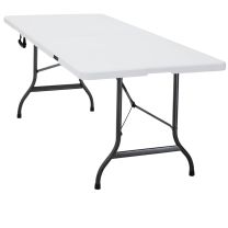Buffettafel Wit Kunststof 183x76cm Opvouwbaar