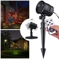 LED Laser projector lamp, lichteffect, kerstmis, winter, kerstversiering