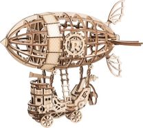 Robotime Lucht airschip 18 Cm Hout Naturel 176-delig Bouwpakket 