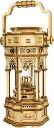 Robotime Victorian Lantern Muziekdoos DIY 3D Houten Modelbouw