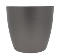 Bloempot BERLIJN rond 30 cm Donkergrijs