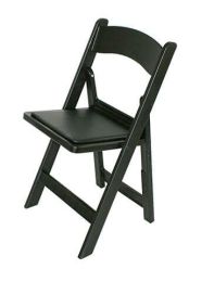 Klapstoel Chicago Kunststof Zwart