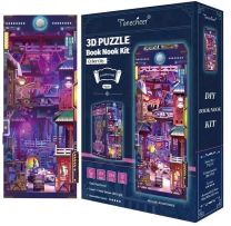 Tone-cheer Book Nook Cyber City DIY Modelbouw Knutselen