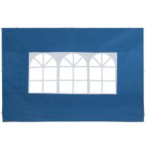 Zijwanden Set van 2 stuks Blauw voor Capri 3x3 of Casaria vouwtent 3x6
