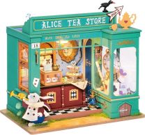 Robotime Alice's Tea Store DIY Houten Modelbouw