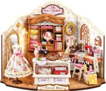 Robotime Elsa's Tailoring Houten Modelbouw Miniatuurhuisje DIY