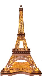 Robotime Verlichte Eiffeltoren DIY Miniatuur Knutselen
