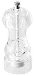 Fackelmann Zout- en pepermolen - 14.5 cm - acrylglas