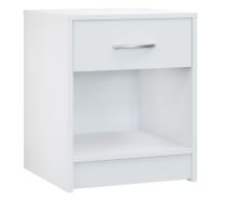 Nachtkastje Hamburg Wit 50x40x35cm 