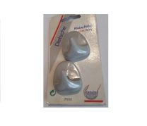 Universele handdoekhaken zelfklevend (setje van 2) grijs