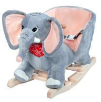 Schommeldier Olifant met veiligheidsgordel hobbeldier