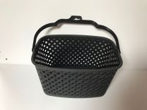 Wasknijpermandje kunststof kleur zwart