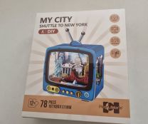 PlayfulMario Houten Puzzel New York | 78 Onderdelen Creatief & Educatief Modelbouw