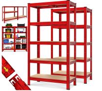 Metalen Opbergrek tot 875kg rood Set van 2 stuks