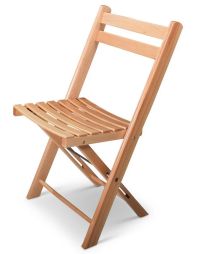 Premium houten klapstoel 36 x 36 x 93 cm