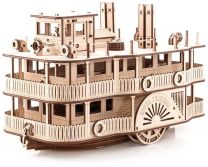 Eco Wood 3D Houten Rivier Radarboot DIY Modelbouw