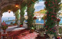 JigSaw Rose Corridor Legpuzzel 1000 Stukjes Puzzel 50 x 70 cm Puzzle Vanaf 14+