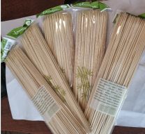 Partij van 5 pakjes Sateprikkers bamboe 30cm zak a 100 stuks
