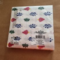 Boerenbont papieren servetten 20 stuks