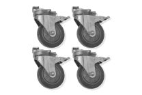 Wielen voor Easy up Partytenten | Set 4 stuks