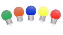 Set van 5 onbreekbare gekleurde ledlampen