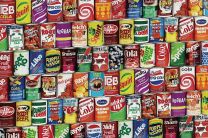 JigSaw Soda Cans Blikjes Legpuzzel 1000 Stukjes Puzzel 50 x 70 cm Puzzle Vanaf 14+