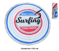 Strandlaken Rond polyester - diameter 150cm - SURFING