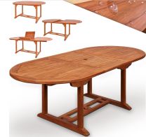 Tuintafel Vanamo uittrekbaar Eucalyptus 150-200x100x74cm FSC gecertificeerd