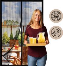 Partij van 20 stuks Kwaliteit Glasvezel Vliegengordijn Deurhor 100 x 210 cm