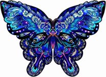 Logica Giochi Mandala Houten Legpuzzel Vlinder