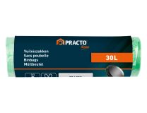 125 Vuilniszakken 30L met trekband