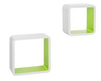 Practo Wandrek wit-groen , set van 2 stuks