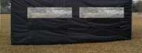 Zijwandenset voor Partytent Easy Up 3 x 6 meter in Zwart