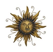 Wanddecoratie 3D Zon licht 35 cm