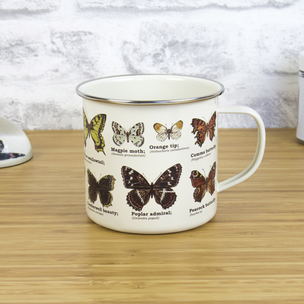Gift\u0020Republic\u0020Butterflies\u0020\u002D\u0020Emaille\u0020Mok