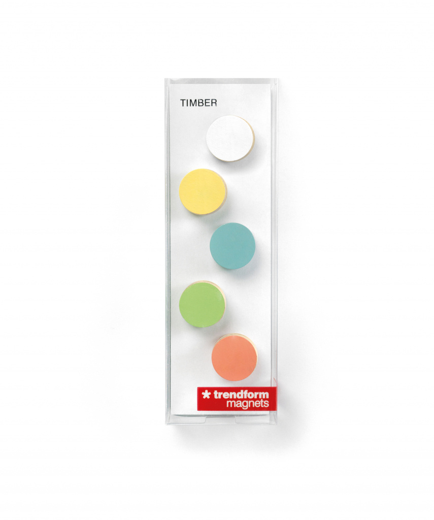 Trendform\u0020Magnet\u0020Timber\u0020Round\u0020\u002D\u0020set\u0020van\u00205\u0020verschillende