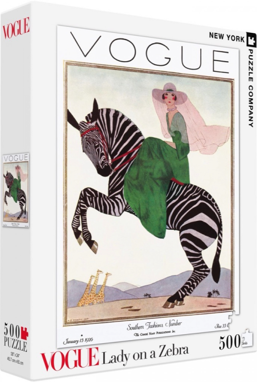 New\u0020York\u0020Puzzle\u0020Company\u0020Lady\u0020op\u0020een\u0020Zebra\u0020\u002D\u0020500\u0020stukjes