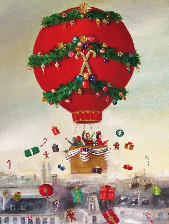 New\u0020York\u0020Puzzle\u0020Company\u0020Kerstballonvaart\u0020\u002D\u0020500\u0020stukjes
