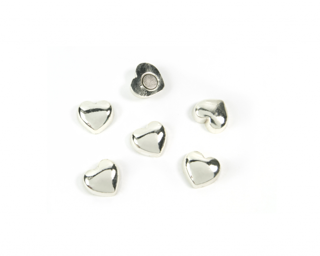 Trendform\u0020Magnet\u0020Sweetheart\u0020zilver\u0020\u002D\u0020set\u0020van\u00206\u0020stuks