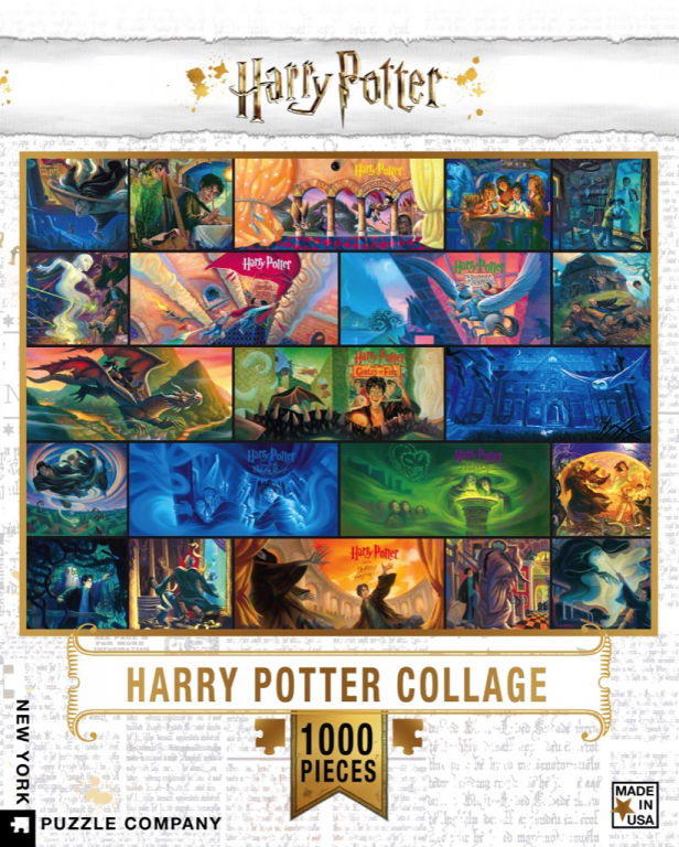 New\u0020York\u0020Puzzle\u0020Company\u0020Harry\u0020Potter\u0020Collage\u0020\u002D\u00201000\u0020stukjes
