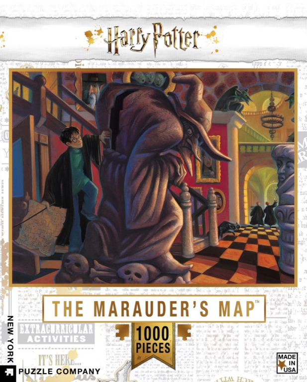 New\u0020York\u0020Puzzle\u0020Company\u0020De\u0020Marauder\u0027s\u0020Map\u0020\u002D\u00201000\u0020stukjes