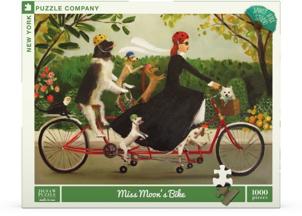 New\u0020York\u0020Puzzle\u0020Company\u0020Miss\u0020Moon\u0027s\u0020Bike\u0020\u002D\u00201000\u0020stukjes