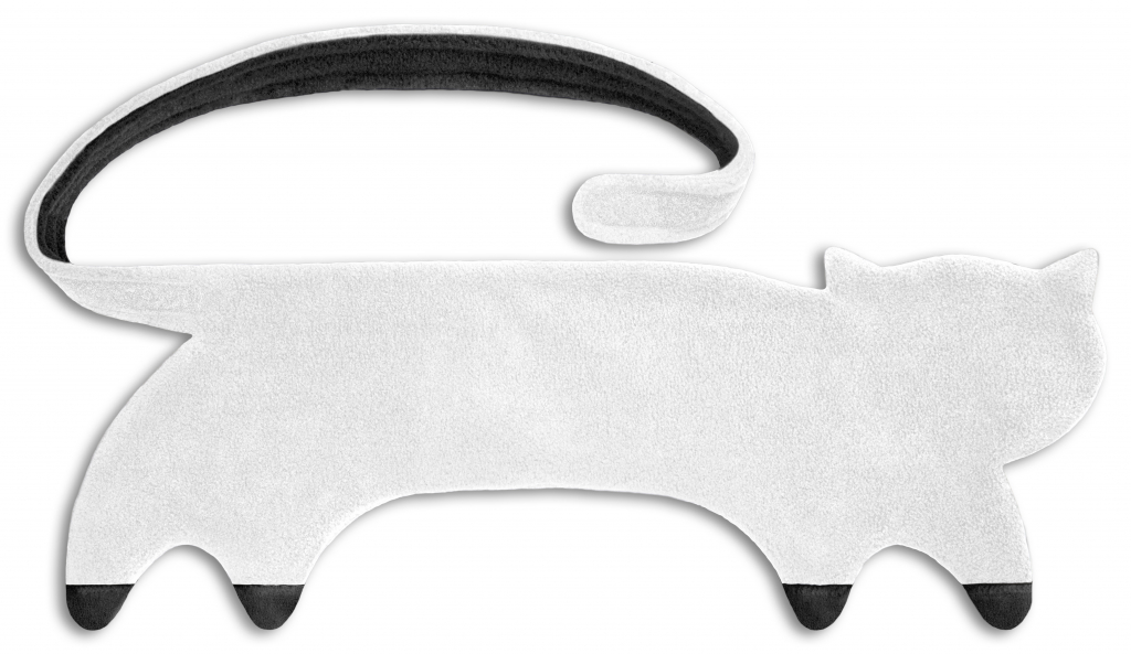 Leschi\u0020Verwarmingskussen\u0020Coco\u0020de\u0020kat\u0020\u002D\u0020Sneeuw\u002FMiddernacht