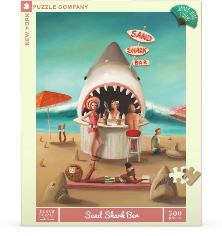 New\u0020York\u0020Puzzle\u0020Company\u0020Sand\u0020Shark\u0020Bar\u0020\u002D\u0020500\u0020stukjes