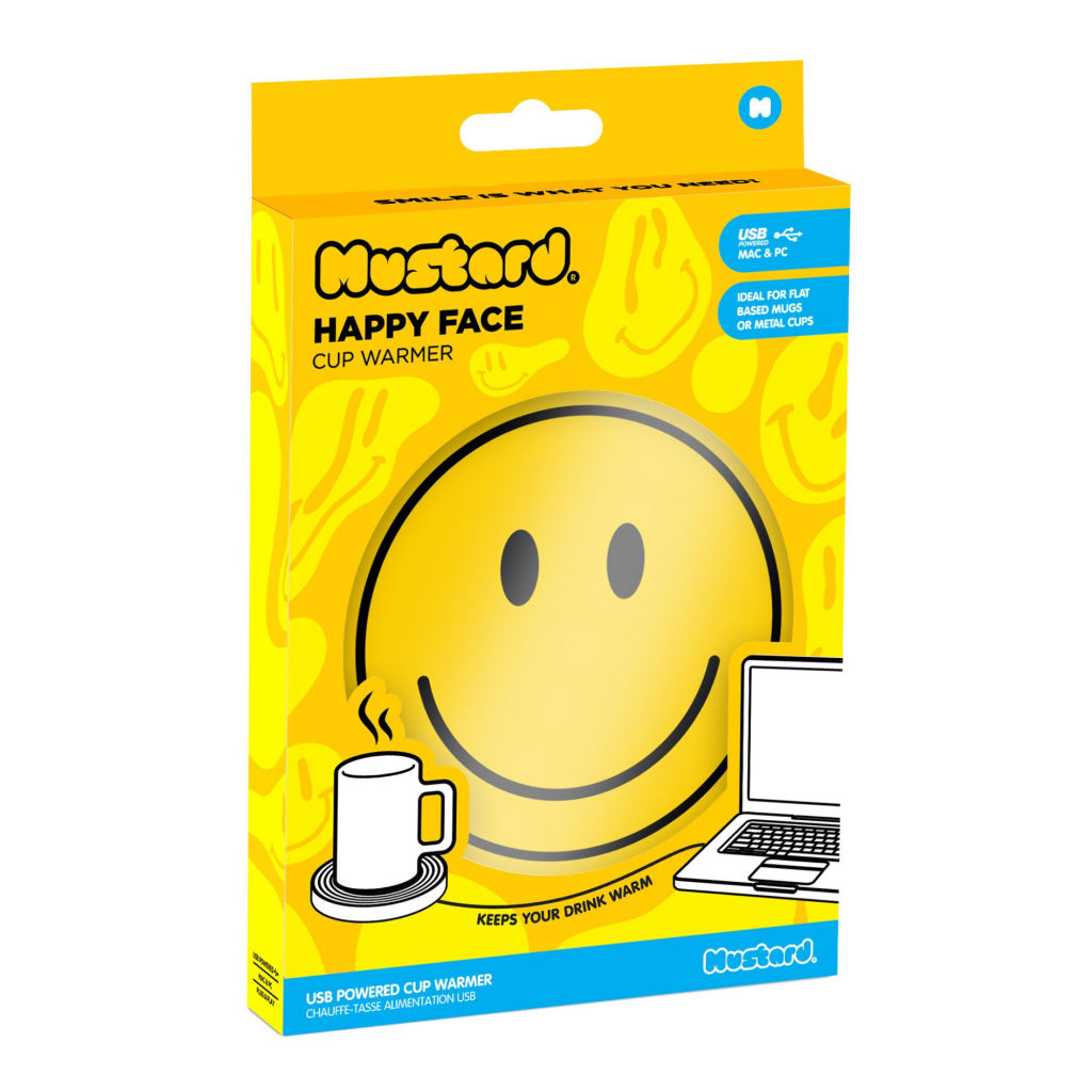 Mosterd\u0020Happy\u0020Face\u0020Bekerwarmer