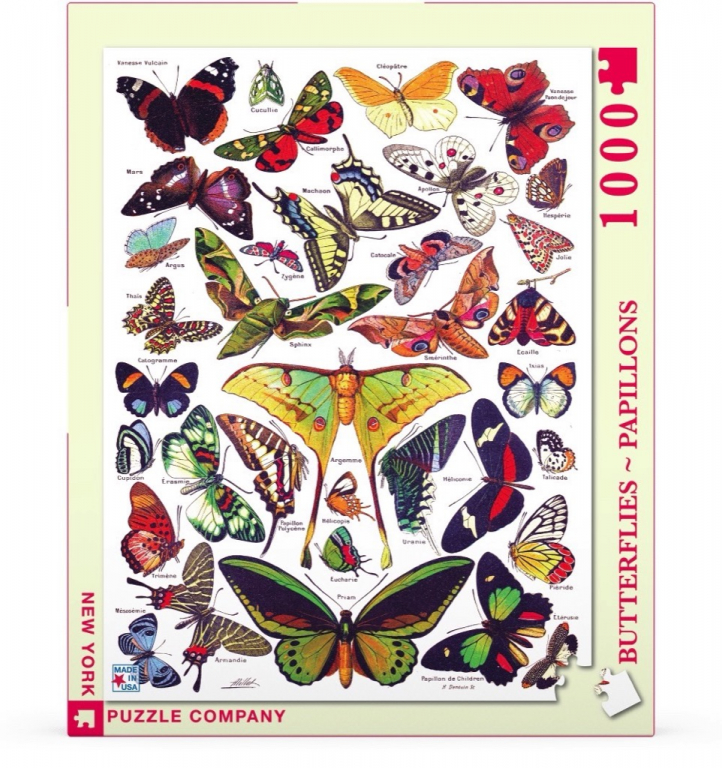 New\u0020York\u0020Puzzle\u0020Company\u0020Butterflies\u007EPapillons\u0020\u002D\u00201000\u0020stukjes